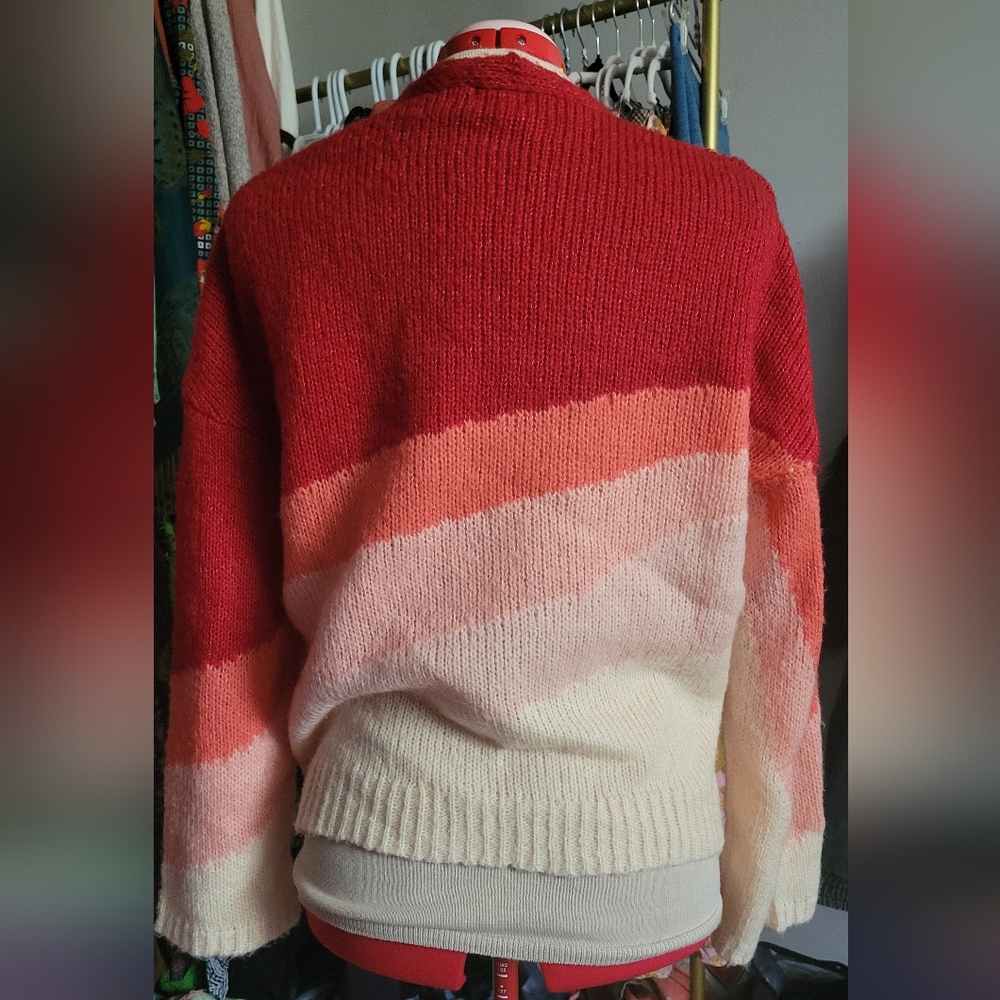 sS Colorful Knit Cardigan - Picture 4 of 4